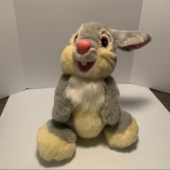 Vintage 1992 The Walt Disney Co Mattel THUMPER Plush Rabbit Bunny (Bambi) 10.5" - Picture 1 of 6
